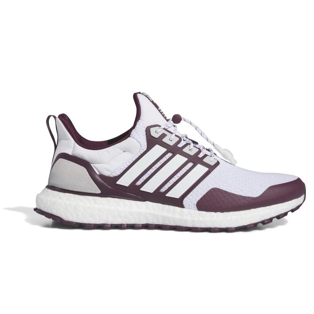 adidas Texas A&M Ultraboost 1.0 Shoes - Mens Size 5, Womens 6 - White Maroon